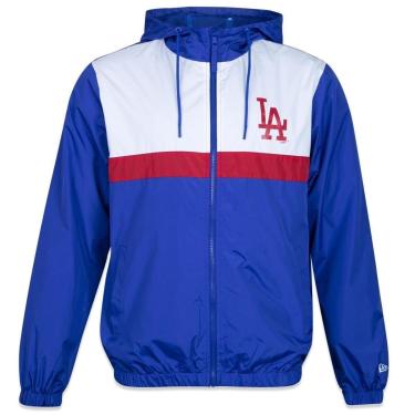 Imagem de Jaqueta New Era Corta Vento Windbreaker Mlb Los Angeles Dodgers Core Masculino-Masculino