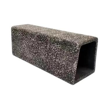 Imagem de Decoração De Cerâmica Para Aquário: Abrigo Cilíndrico Para Peixes E Ca