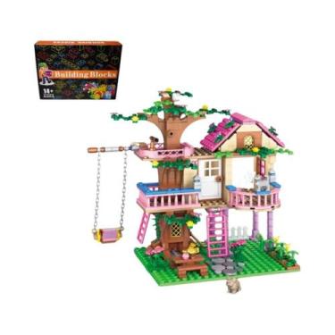 Imagem de Blocos De Construção De Castelos Para Crianças, Modelo De Brinquedo De