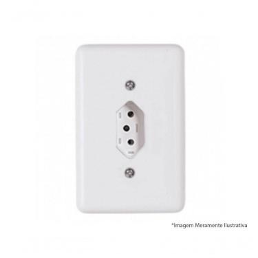 Imagem de Tomada Ilumi Stylus Bip 2P+T C/Pl 10A 250V 20140