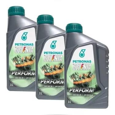 Imagem de Kit Com 3 Selenia Perform 5w30 Litro - Petronas Premium