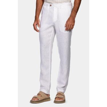Imagem de Calça Chino Resort Linho Off White-Masculino