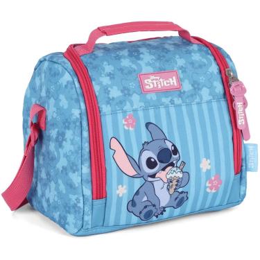 Imagem de Lancheira Escolar Térmica Stitch - La50103sc - Luxcel - Pink