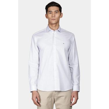 Imagem de Camisa Aramis Slim Tricoline Xadrez Cinza-Masculino