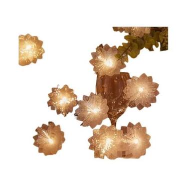 Imagem de Guirlanda De Luzes De Fada LED De Fibra Óptica De 2/3M a Pilha Para De