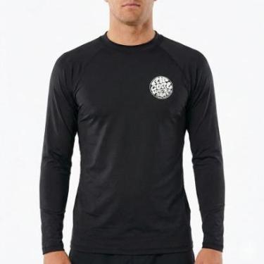 Imagem de Camiseta Rip Curl Manga Longa Icons Surf UV SM26-Masculino
