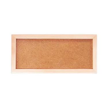 Imagem de Quadro De Cortiça Com Moldura De Madeira De Pinheiro Vintage, 3 Tamanh