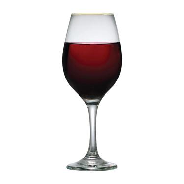 Imagem de Taça para Vinho Ruvolo com Filete Dourado 385ml