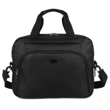 Imagem de Pasta Executiva Bolsa Notebook Masculina Premium Polo King, Preto