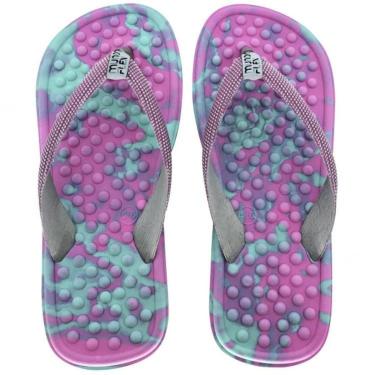 Imagem de Chinelo Anabela Feminino Mundo Flex Confortável Anatômico Macio 805-Feminino
