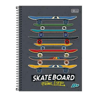 Imagem de Caderno Espiral Capa Dura 10x1 - 200 Folhas - D+- Tilibra