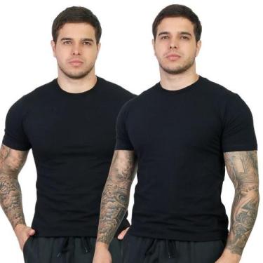 Imagem de Camiseta Masculina Básica Manga Curta Malha Queopes Peruana Austin, M