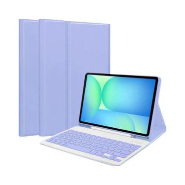 Imagem de Capa Com Teclado Para Samsung Galaxy Tab S10 FE 10.9 Polegadas SM-X520
