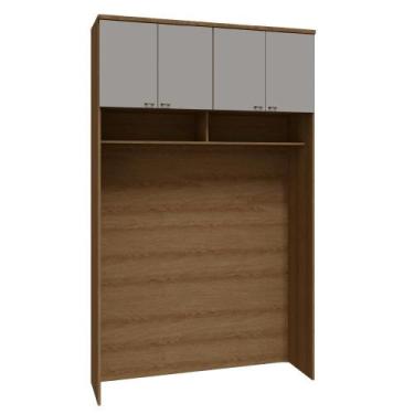 Imagem de Guarda Roupa Modulado Ponte 04 Portas 234cm Setiba - Móveis Rimo, Jequ