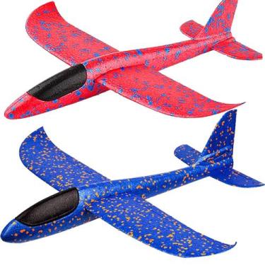 Imagem de Airplane Toys BootA, pacote com 2 unidades, lançando aviões de espuma 