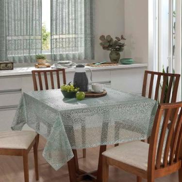 Imagem de Toalha de Mesa Color 100% Poliéster 150CM X 150CM 4 Lugares Pistache Interlar