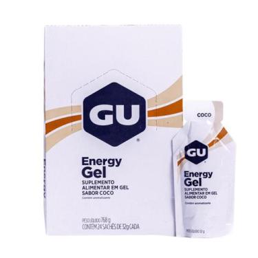 Imagem de GU Energy Gel Caixa com 24 Unidades, Coco