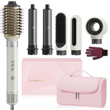 Imagem de Modelador de Cabelo Zephyrluxe 6 em 1 com Secador Iônico