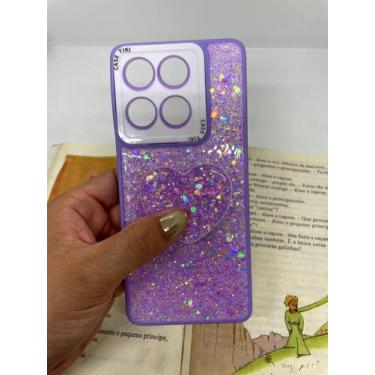 Imagem de Capa de celular compatível com Moto Edge 60 Fusion Shine Cor:Roxo - oi