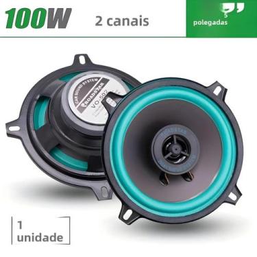 Imagem de Alto-falantes Universais Para Carro De 5 Polegadas, Subwoofer Coaxial,