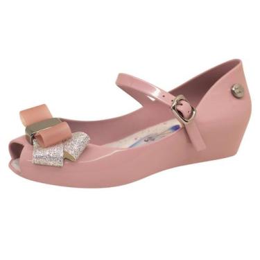Imagem de Sandália Feminina Anabela Infantil Lacinho Princesa ref 10124 - Miss M
