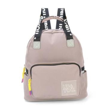 Imagem de Mochila juvenil feminina bolsa costas up4you it's cool, Lilás