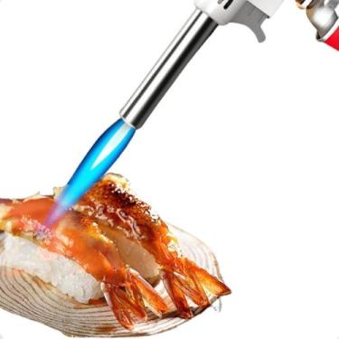 Imagem de Maçarico Culinário Gourmet Portátil Acendimento Automático e Regulagem