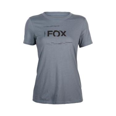 Imagem de Camiseta Fox Feminina Invent Tomorrow Azul, 3, Azul, 2G