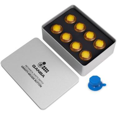 Imagem de Botões Arcade Qanba Gravity KT 30 mm Mecânicos Amarelos
