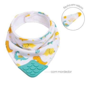 Imagem de Bandana Com Mordedor Buba Dinossauro 