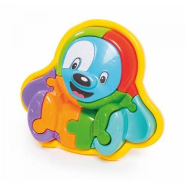 Imagem de Quebra-Cabeça Animal Puzzle 3D Calesita Cachorro Ta Te Ti