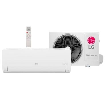Imagem de Ar Condicionado LG DUAL Inverter AI Voice 18000 BTUs Quente e Frio 220V S3-W18KL31C