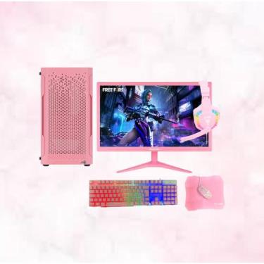 Imagem de Pc Computador Completo Girl I7 32GB, SSD 480GB, NVidia 4GB, Monitor 19