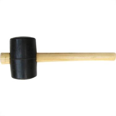Imagem de Martelo De Borracha Preto Roma 60Mm - PINCEIS ROMA