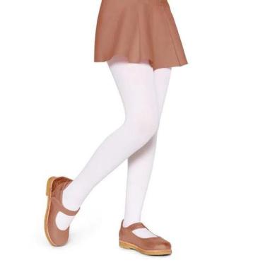 Imagem de Meia Calça Lupo Fio 40 Infantil 2530001, Branco, G