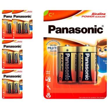 Imagem de 10 Pilhas Alcalinas C Panasonic (5 Cart)