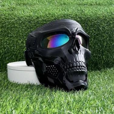 Imagem de Óculos De Proteção Retrô Para Capacete De Motocross Shark - Atacado - 