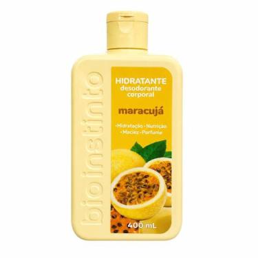 Imagem de Hidratante Desodorante Corporal Maracujá 400ml - Bio Instinto, Amarelo