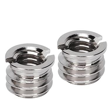 Imagem de Zyyini Parafuso de placa de liberação rápida Gimbal, aço inoxidável, conversão mútua de 0,63 cm, parafuso adaptador portátil, interface panorâmica/inclinada, parafuso de conversão rápida, para cabeça esférica de tripé