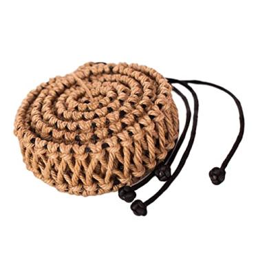 Imagem de Corda trançada enrolada em tambor de língua de aço, corda de algodão para bainha de de tambor de, corda de tambor para instrumento