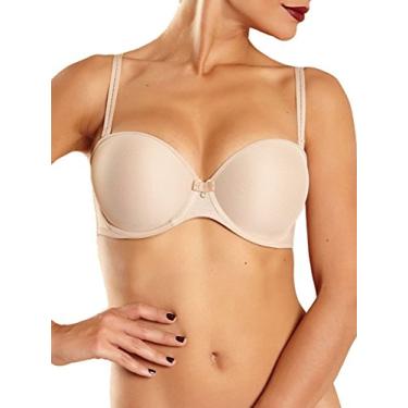 Imagem de Chantelle Sutiã feminino Vous & Moi sem silicone sem alças multivias, Ultra/Nude, 32G (32DDDD)