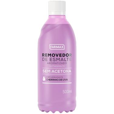 Imagem de Removedor Esmalte Farmax Sem Acetona Uva 500ml