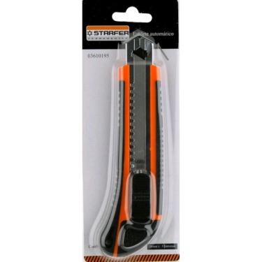 Imagem de Estilete Modelo Automático Para Laminas 18 Mm Starfer