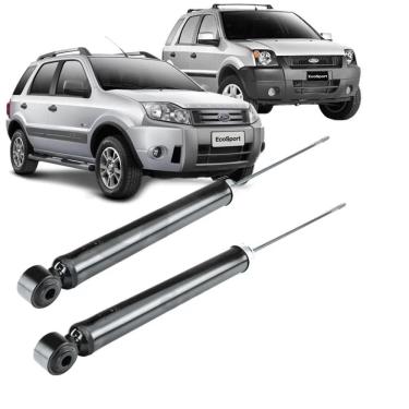 Imagem de Par Amortecedor EcoSport Traseiro 2003 Até 2012 1,6 2,0 8v 16V 4x2