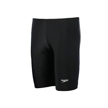 Imagem de Bermuda de Natação, Speedo, Xtra, Lycra Lisa com Lateral Jammer -, tamanho PP - Preto