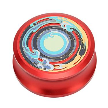 Imagem de Estabilizador de disco HiFi LP, estabilizador de peso de disco, estabilizador de disco de vinil profissional com almofada inferior de silicone para toca-discos LP, amortecimento de vibração (vermelho)