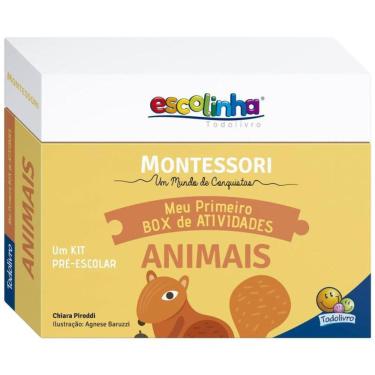 Imagem de Montessori Meu P Box De Atividades... Animais (Escolinha)