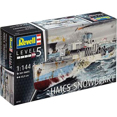 Imagem de Flower Class Corvette HMCS Snowberry 1/144 kit Revell 05132