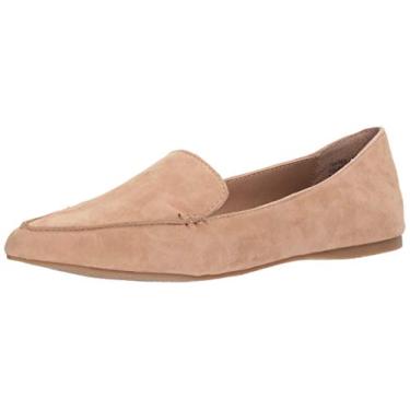 Imagem de Steve Madden Mocassim feminino de penas plano, Camurça de camelo, 11
