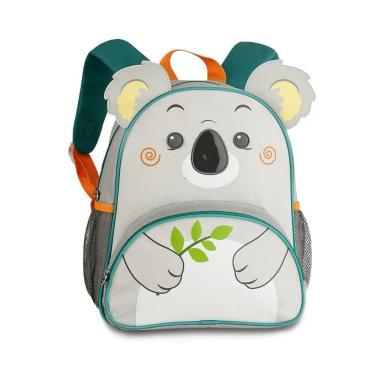 Imagem de Mochila Escolar Infantil Bichinhos Tigre Coala Cachorro Pets